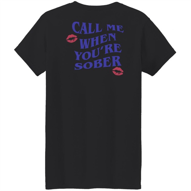 Phora Merch Call Me When You’Re Sober Puff Print Hoodie Phora Merch Call Me When You’Re Sober Puff Print Hoodie