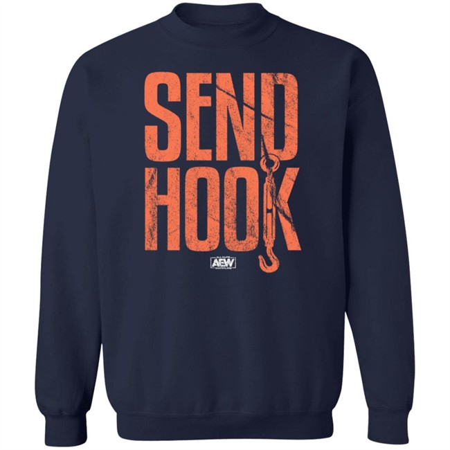 AEW Shop Send Hook Shirt AEW Shop Send Hook Shirt