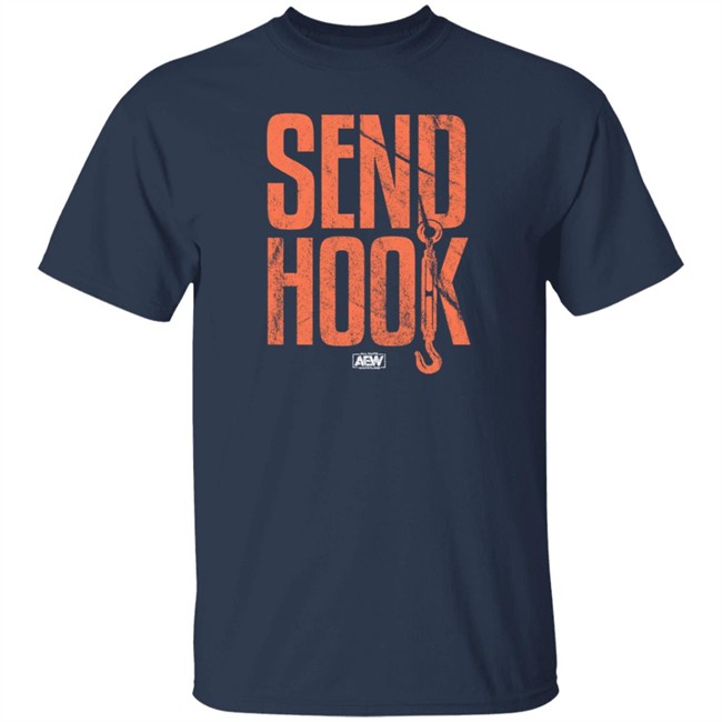 AEW Shop Send Hook Shirt AEW Shop Send Hook Shirt