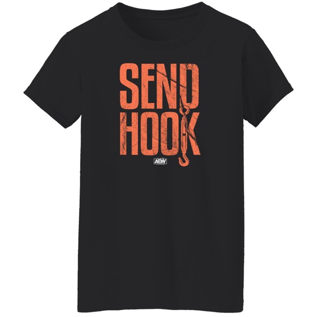 AEW Shop Send Hook Shirt AEW Shop Send Hook Shirt
