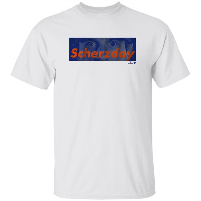 BreakingT Max Scherzer Scherzday New York T Shirt