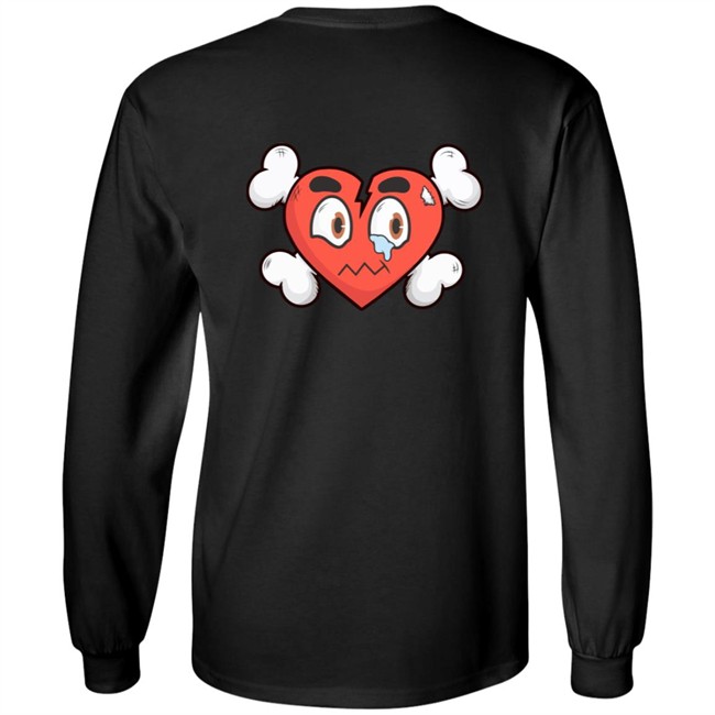 Limited Edition Glo Gang Merch Heartbreak Shirt Limited Edition Glo Gang Merch Heartbreak Shirt