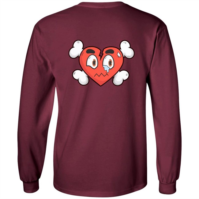 Limited Edition Glo Gang Merch Heartbreak Shirt Limited Edition Glo Gang Merch Heartbreak Shirt