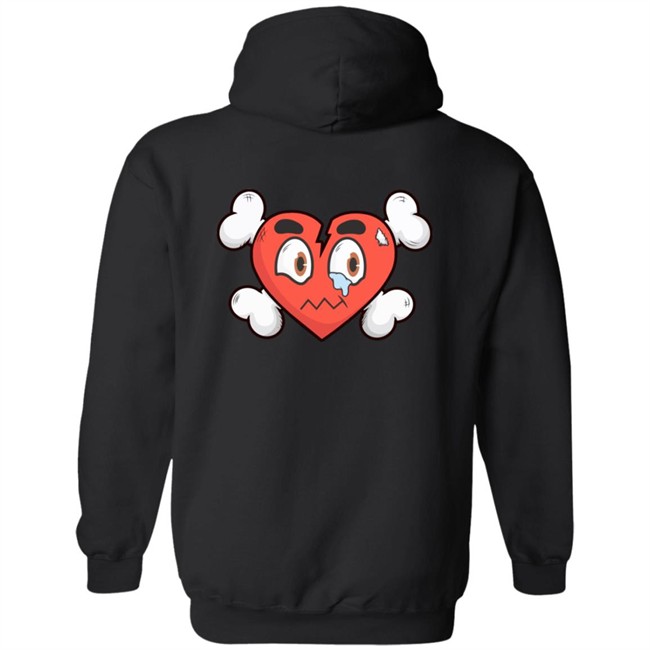 Limited Edition Glo Gang Merch Heartbreak Shirt Limited Edition Glo Gang Merch Heartbreak Shirt
