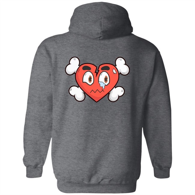 Limited Edition Glo Gang Merch Heartbreak Shirt Limited Edition Glo Gang Merch Heartbreak Shirt