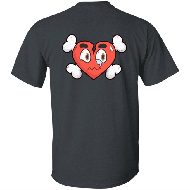 Limited Edition Glo Gang Merch Heartbreak Shirt Limited Edition Glo Gang Merch Heartbreak Shirt