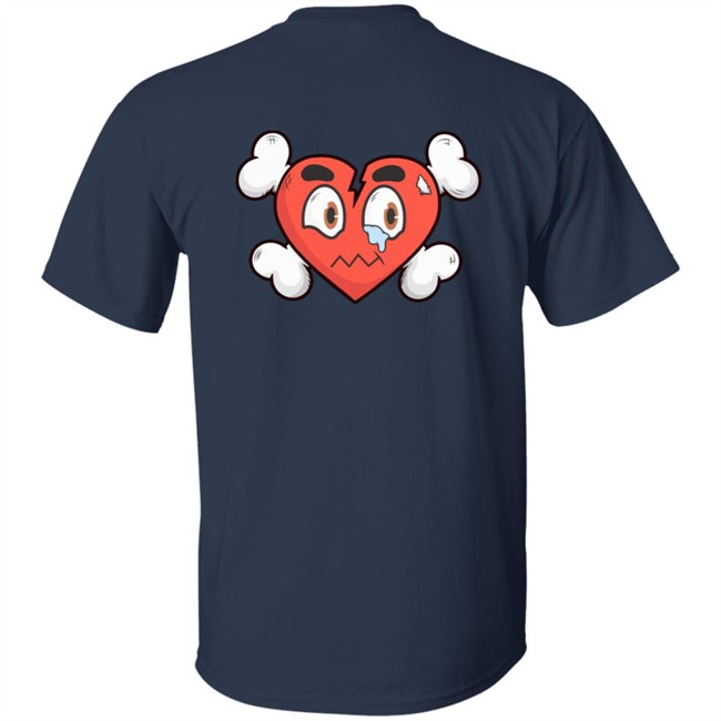 Limited Edition Glo Gang Merch Heartbreak Shirt Limited Edition Glo Gang Merch Heartbreak Shirt