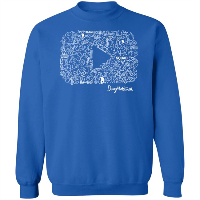 Dang Matt Smith Merch Kids Play Button Black Shirt Dang Matt Smith Merch Kids Play Button Black Shirt