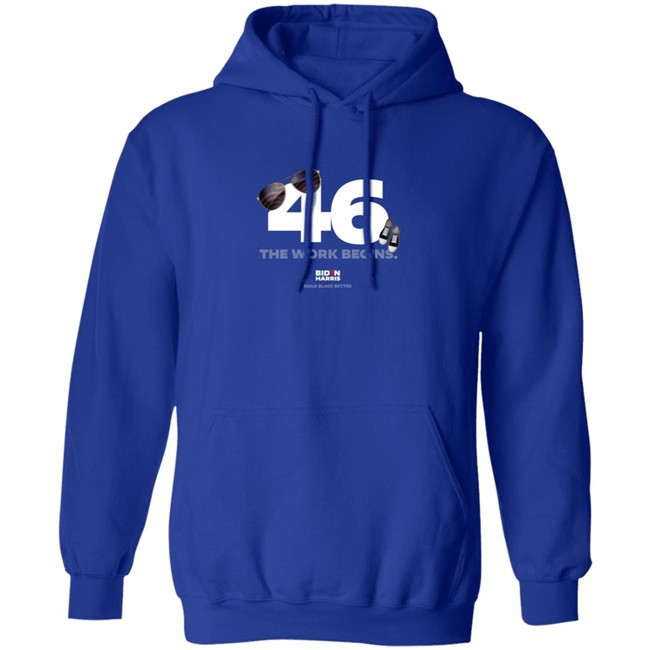 Biden 46 The Work Begins T Shirt Biden 46 The Work Begins T Shirt