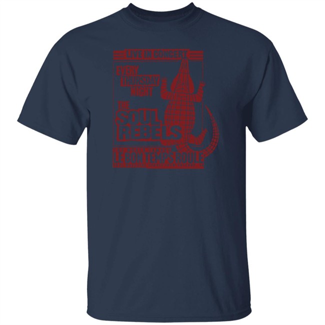 The Soul Rebels Merch The Soul Rebels Live At Le Bon Temps Tee The Soul Rebels Merch The Soul Rebels Live At Le Bon Temps Tee