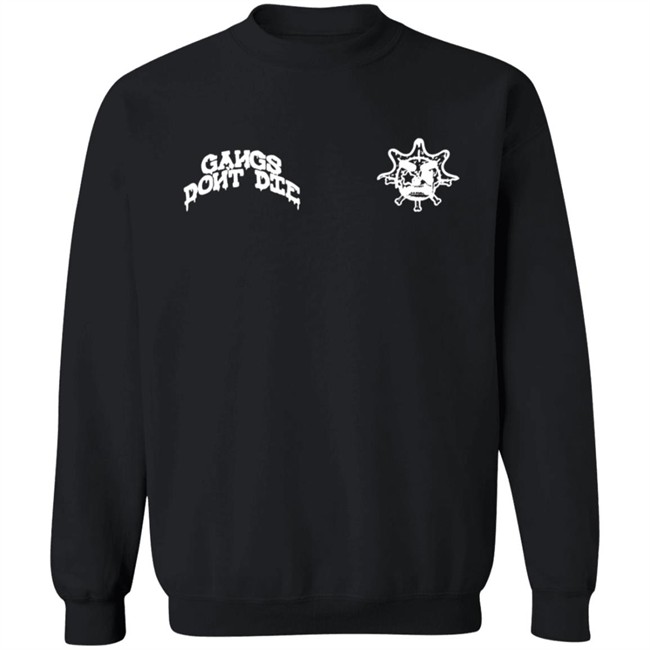 Limited Edition Glo Gang Merch Gangs Don't Die Hoodie Limited Edition Glo Gang Merch Gangs Don't Die Hoodie