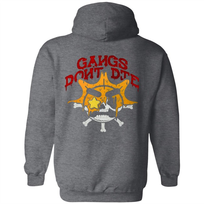 Limited Edition Glo Gang Merch Gangs Don't Die Hoodie Limited Edition Glo Gang Merch Gangs Don't Die Hoodie