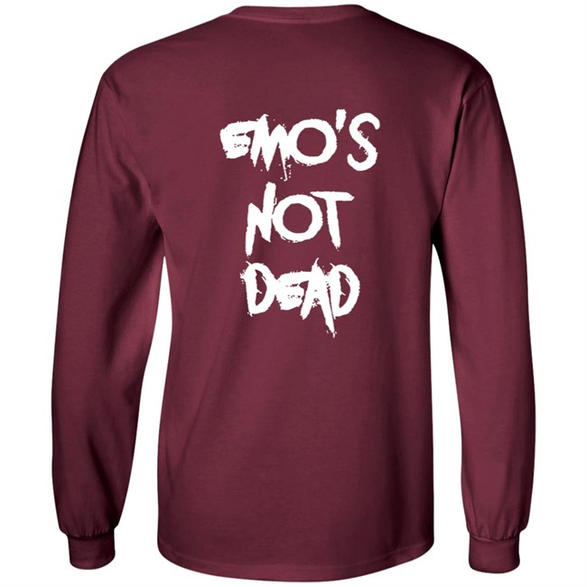 Limited Edition Fanjoy Merch Matt Cutshall Vintage Emo's Not Dead Hoodie Limited Edition Fanjoy Merch Matt Cutshall Vintage Emo's Not Dead Hoodie