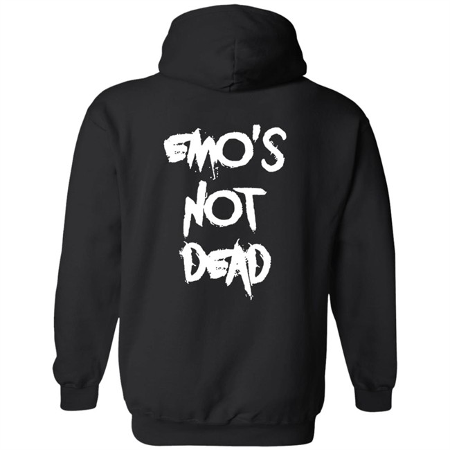 Limited Edition Fanjoy Merch Matt Cutshall Vintage Emo's Not Dead Hoodie Limited Edition Fanjoy Merch Matt Cutshall Vintage Emo's Not Dead Hoodie