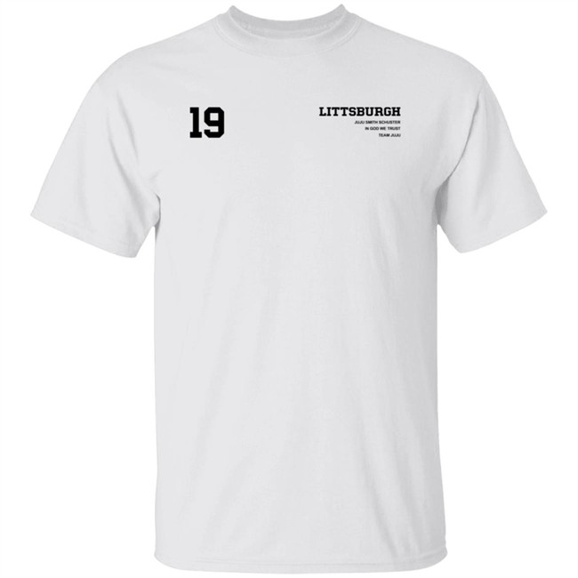 Limited Edition Juju Smith Schuster Merch Littsburgh Shirt