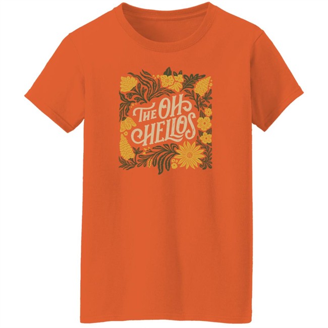 The Oh Hellos Merch Unisex 10Th Anniversary Tee Shirt The Oh Hellos Merch Unisex 10Th Anniversary Tee Shirt