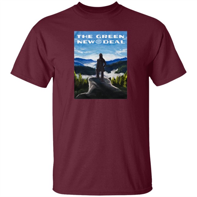 The Green New Deal Tee Official Aoc Shop Shirt The Green New Deal Tee Official Aoc Shop Shirt