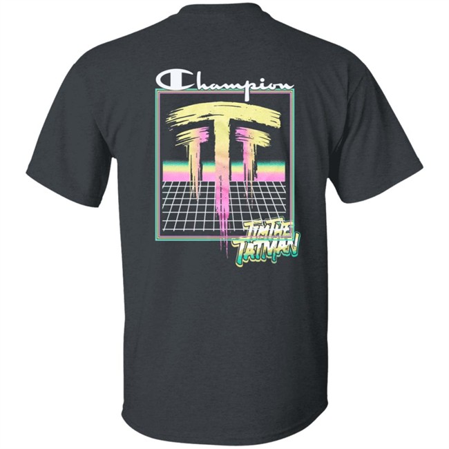 Limited Edition Timthetatman Merch Champion Tatman Luxe Tee Shirt Limited Edition Timthetatman Merch Champion Tatman Luxe Tee Shirt