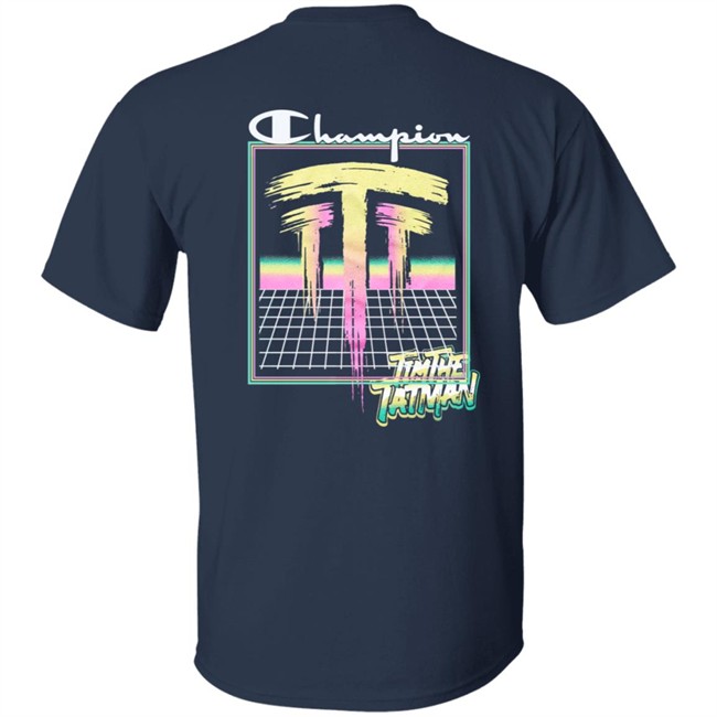 Limited Edition Timthetatman Merch Champion Tatman Luxe Tee Shirt Limited Edition Timthetatman Merch Champion Tatman Luxe Tee Shirt