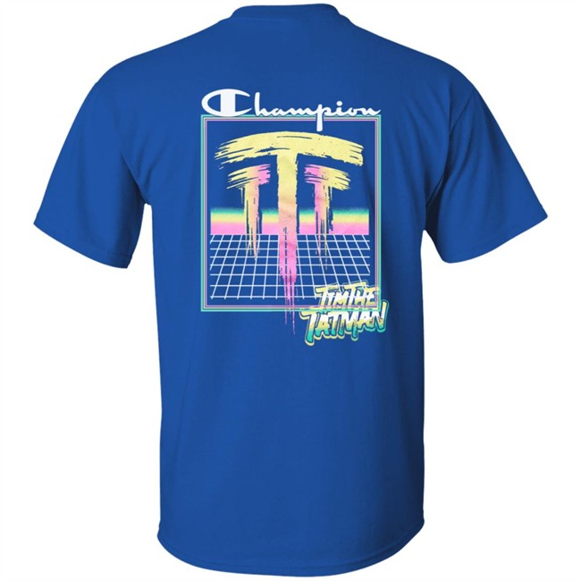 Limited Edition Timthetatman Merch Champion Tatman Luxe Tee Shirt Limited Edition Timthetatman Merch Champion Tatman Luxe Tee Shirt