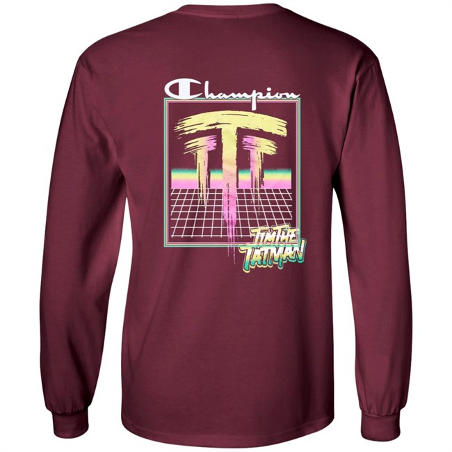 Limited Edition Timthetatman Merch Champion Tatman Luxe Tee Shirt Limited Edition Timthetatman Merch Champion Tatman Luxe Tee Shirt