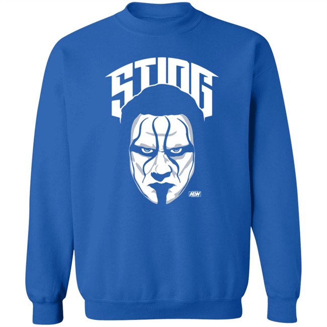 All Elite Wrestling Sting The Icon Zip Hoodie All Elite Wrestling Sting The Icon Zip Hoodie