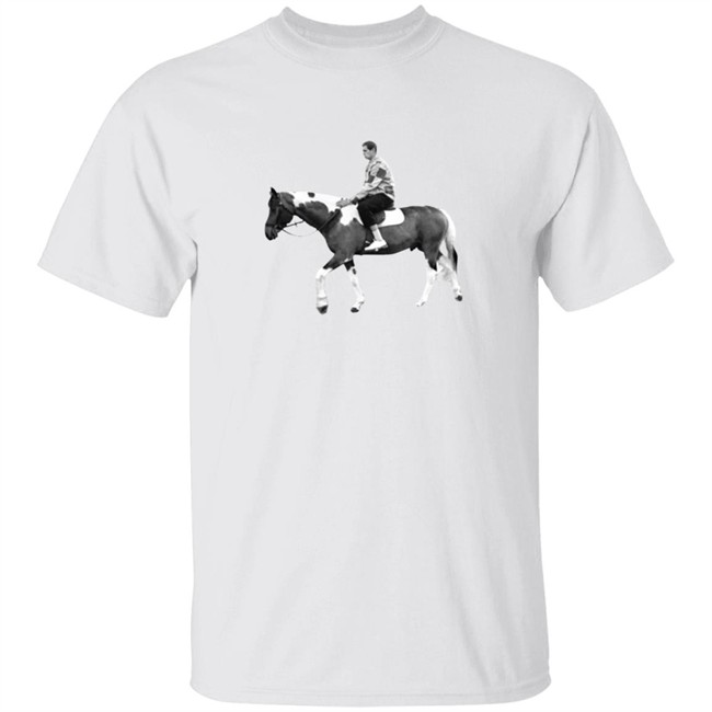 Omar Apollo Merch Grayscale Horse Tee Shirt Omar Apollo Merch Grayscale Horse Tee Shirt