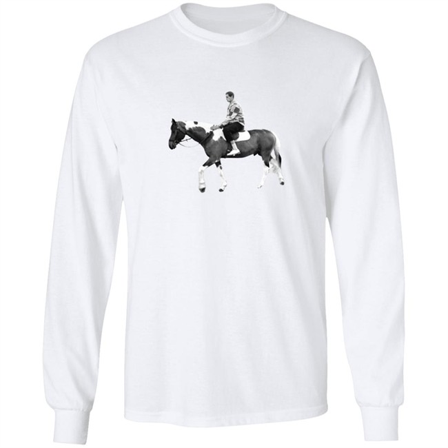 Omar Apollo Merch Grayscale Horse Tee Shirt Omar Apollo Merch Grayscale Horse Tee Shirt