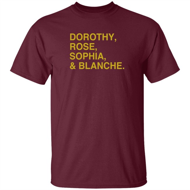 Strange Cargo Dorothy Rose Sophia Blanche T Shirt Mj Thee Elf