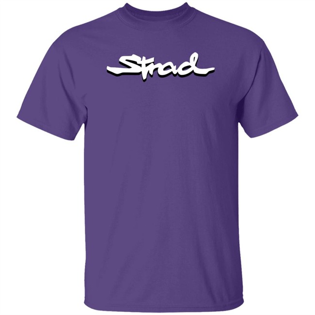 The Strad Man Merch Strad T Shirt Purple