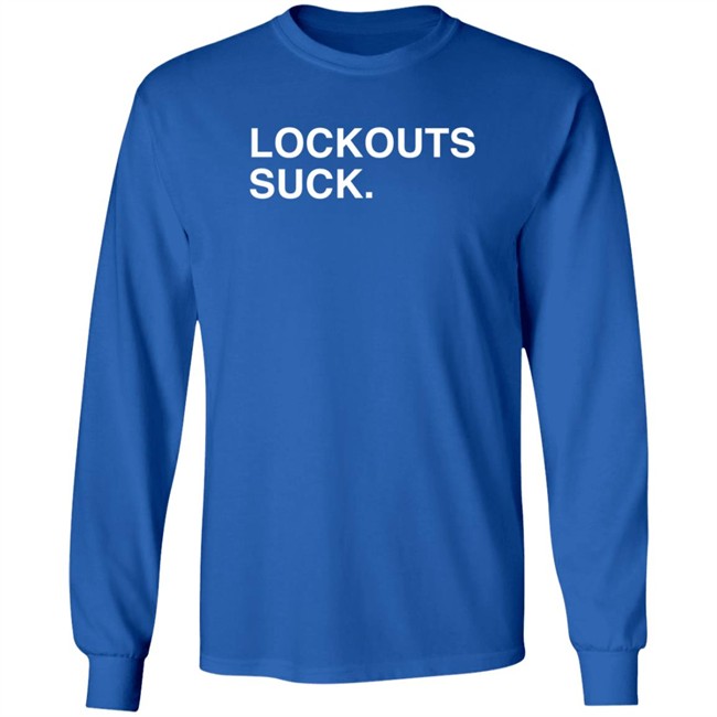 Obvious Shirts Lockouts Suck T Shirt Obvious Shirts Lockouts Suck T Shirt