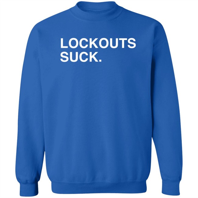 Obvious Shirts Lockouts Suck T Shirt Obvious Shirts Lockouts Suck T Shirt