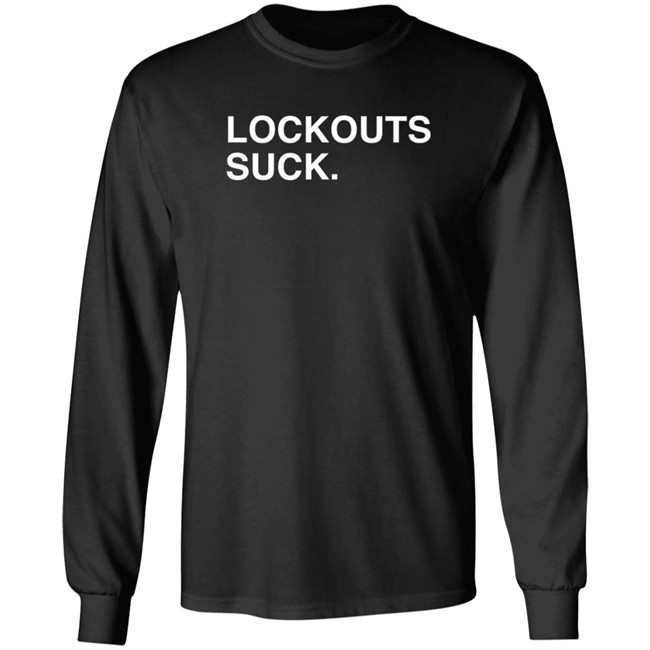 Obvious Shirts Lockouts Suck T Shirt Obvious Shirts Lockouts Suck T Shirt