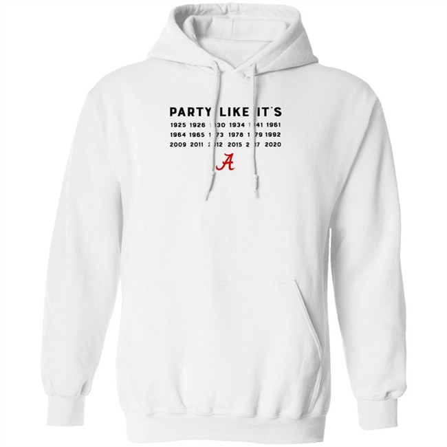 Alabama Crimson Tide Party Like It's T Shirt BDS music manager Alabama Crimson Tide Party Like It's T Shirt BDS music manager