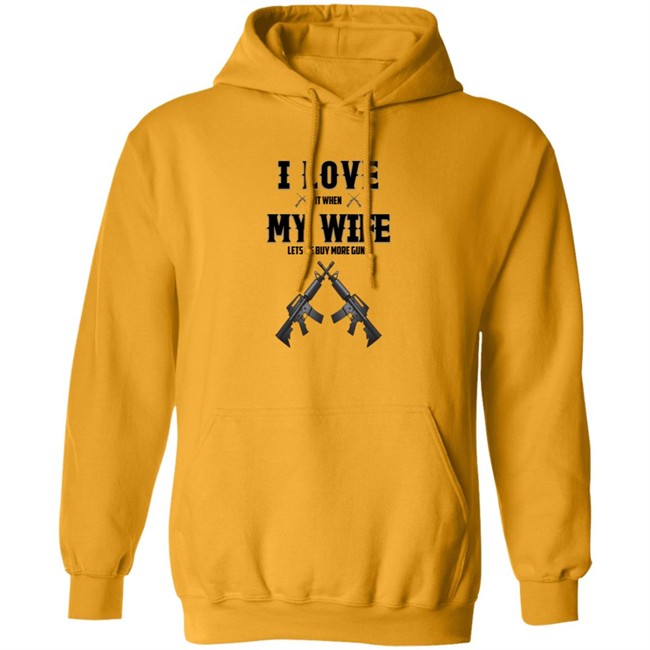 I Love My Wife And Gun Shirt I Love My Wife And Gun Shirt
