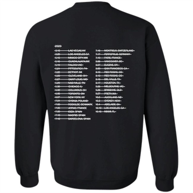 Limited Edition Rufus Du Sol Merch 2020 Canceled Tour Hoodie Limited Edition Rufus Du Sol Merch 2020 Canceled Tour Hoodie