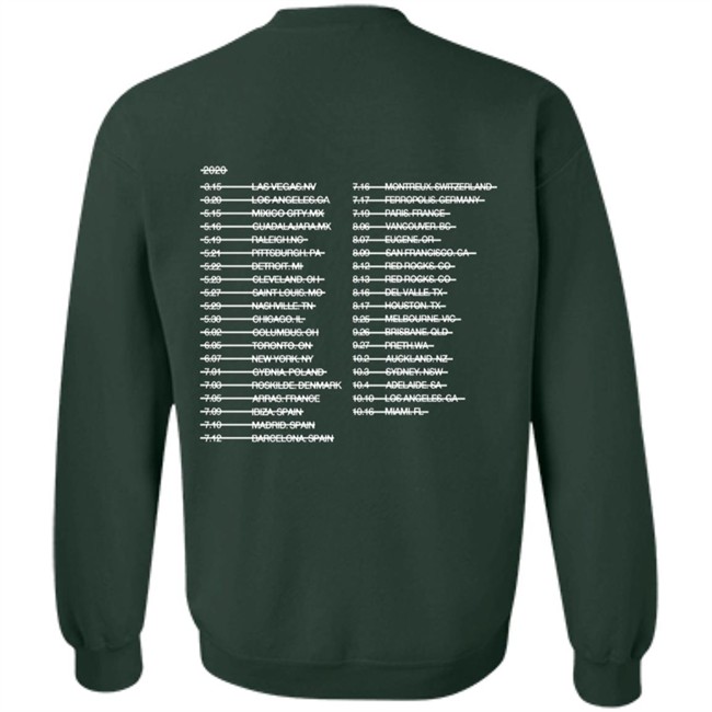 Limited Edition Rufus Du Sol Merch 2020 Canceled Tour Hoodie Limited Edition Rufus Du Sol Merch 2020 Canceled Tour Hoodie
