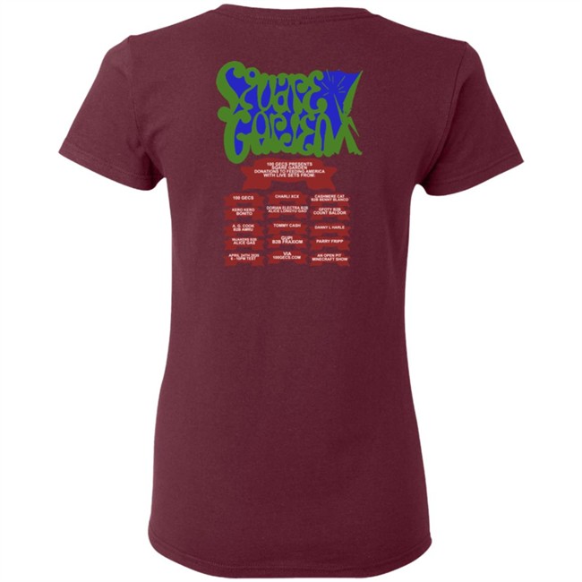 The Hyv Shop Square Garden Festival Tee Shirt The Hyv Shop Square Garden Festival Tee Shirt