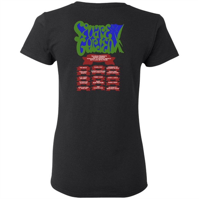 The Hyv Shop Square Garden Festival Tee Shirt The Hyv Shop Square Garden Festival Tee Shirt