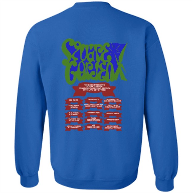 The Hyv Shop Square Garden Festival Tee Shirt The Hyv Shop Square Garden Festival Tee Shirt