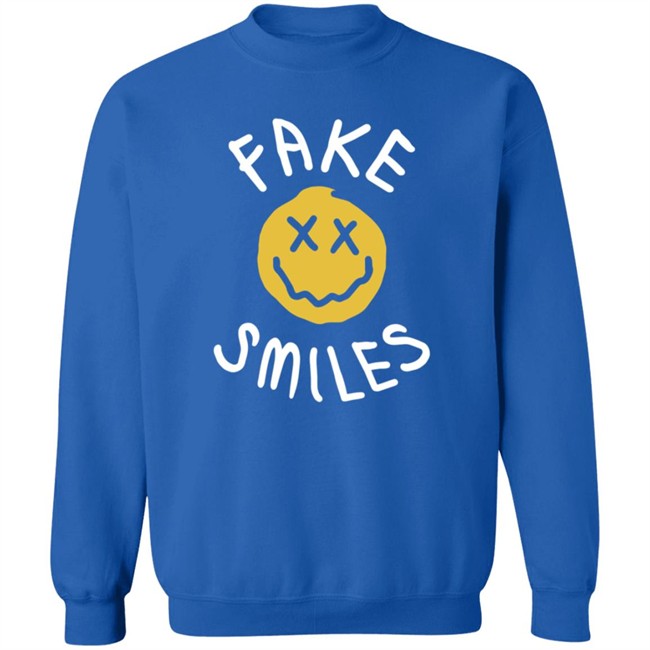 Phora Merch Fake Smiles Face Tee Shirt Phora Merch Fake Smiles Face Tee Shirt