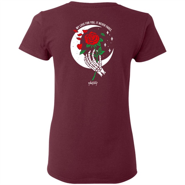 Phora Merch Love Never Fades Tee Shirt Phora Merch Love Never Fades Tee Shirt