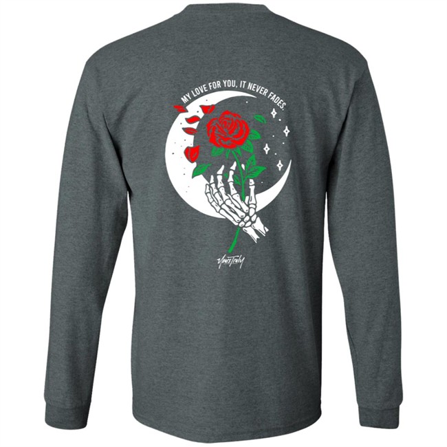 Phora Merch Love Never Fades Tee Shirt Phora Merch Love Never Fades Tee Shirt
