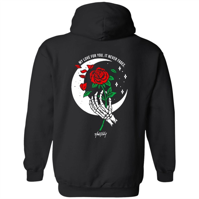 Phora Merch Love Never Fades Tee Shirt Phora Merch Love Never Fades Tee Shirt