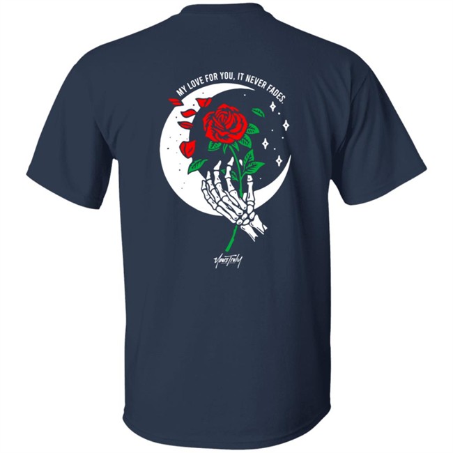 Phora Merch Love Never Fades Tee Shirt Phora Merch Love Never Fades Tee Shirt
