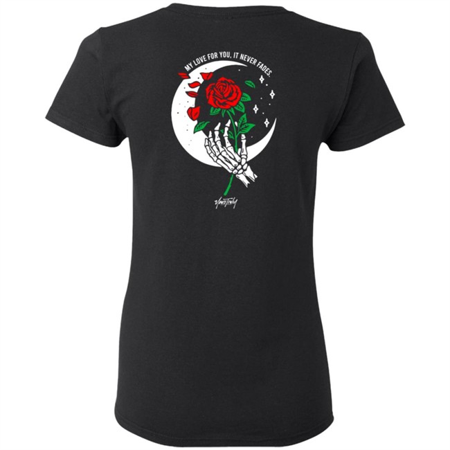 Phora Merch Love Never Fades Tee Shirt Phora Merch Love Never Fades Tee Shirt