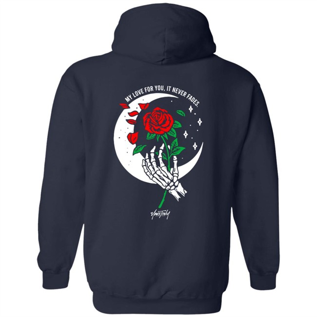 Phora Merch Love Never Fades Tee Shirt Phora Merch Love Never Fades Tee Shirt