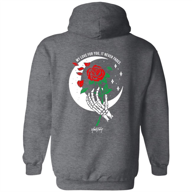 Phora Merch Love Never Fades Tee Shirt Phora Merch Love Never Fades Tee Shirt