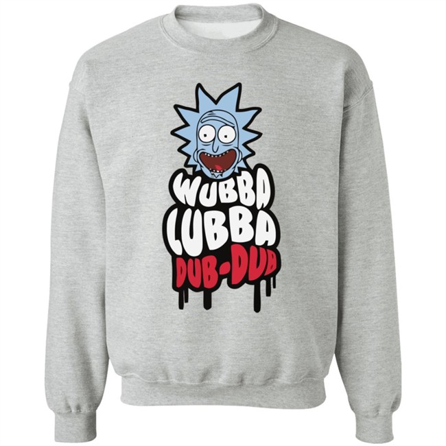 Rick And Morty Shop Merch Wuba Luba Magic Sweatshirt Rick And Morty Shop Merch Wuba Luba Magic Sweatshirt