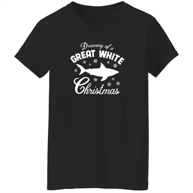 Nigel K Ocearch Dreaming Of A Great White Shark Christmas Shirt Nigel K Ocearch Dreaming Of A Great White Shark Christmas Shirt